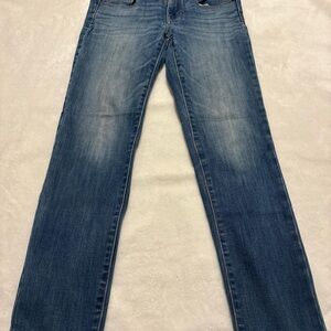 Women's Skinny Blue Jeans